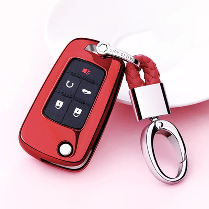 Чехол для ключей из ТПУ защитный чехол Chevrolet Buick Cruze Aveo Trax Opel Astra Corsa Meriva Zafira Antara J