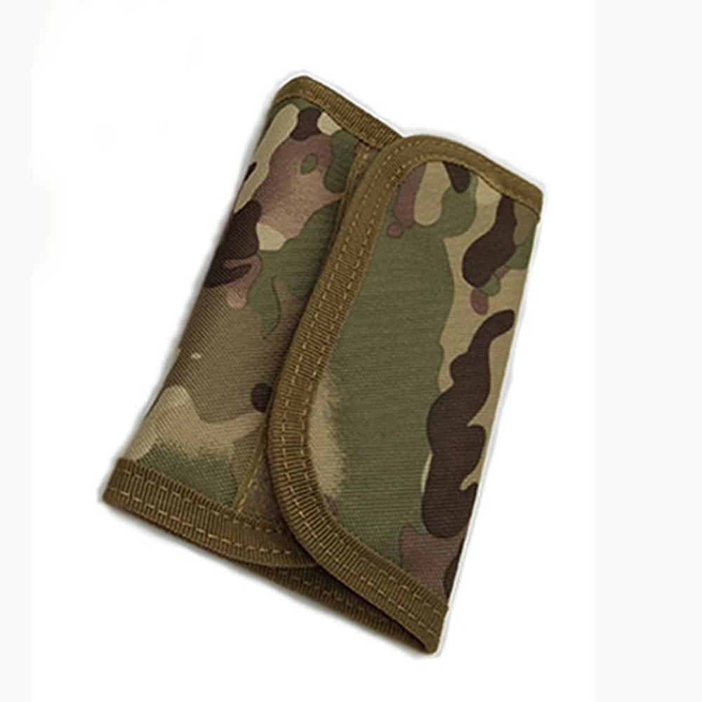 Camo Модный мужской тонкий кошелек, нейлоновый мужской деловой держатель для кредитных карт, кошелек для монет, охотничьи кошельки, клатч, удобный пакет, маленькие кошельки - Цвет: Camo