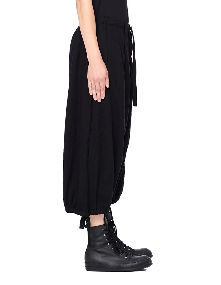 

Men's casual pants, woolen trousers, wide leg pants, autumn and winter youth fashion, urban fashion