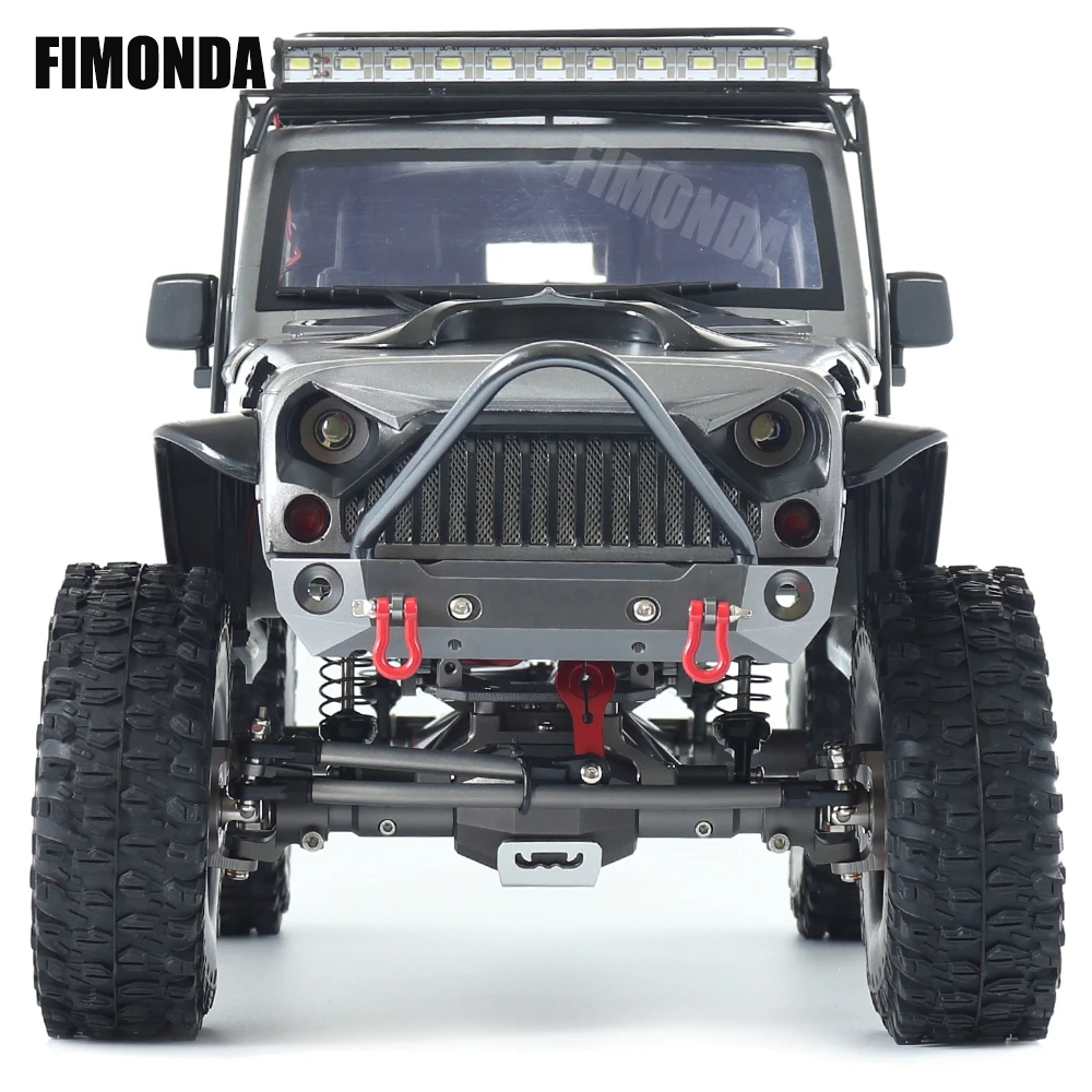 Гусеничный комплект шасси 1/10 RC с металлической рамой колесная база 312 мм 1 9