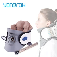 yongrow medical inflatable cervical neck traction adjustable neck stretcher collar stretching correction therapy health care