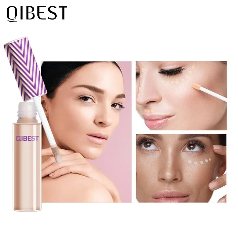 Консилер Для Лица QIBEST крем полное покрытие основа для макияжа макияж глаз темных