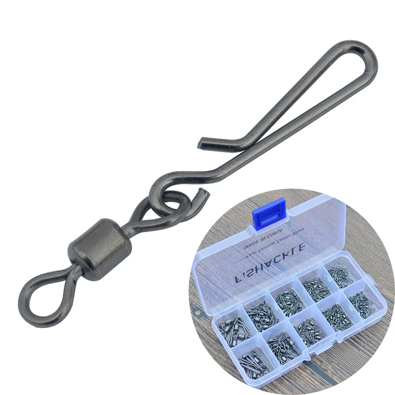 Рыболовный вертлюг с оснастки 150 шт./компл. прокатки рыболовный подвесными