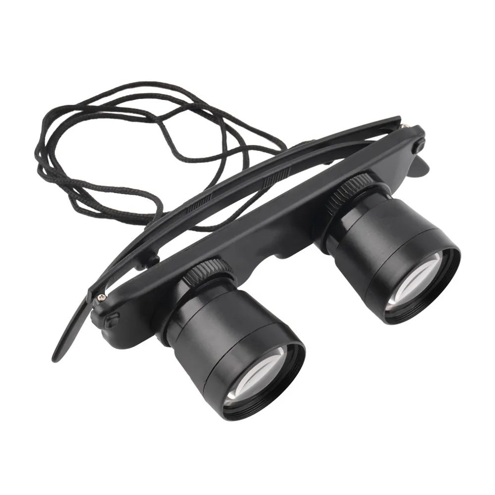 Hot 3x28 Magnifier Glasses Style Outdoor Fishing Optics Binoculars Telescope Quality Worldwide Store