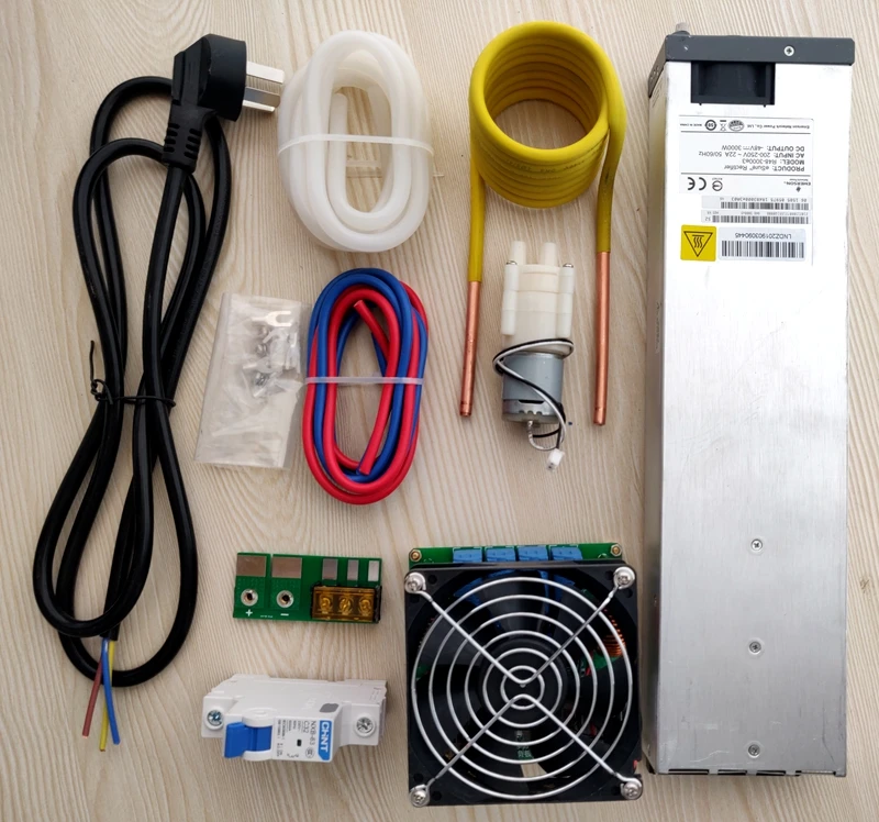 Комплект для индукционного нагрева 48 в 800 Вт Индукционная высокочастотная машина