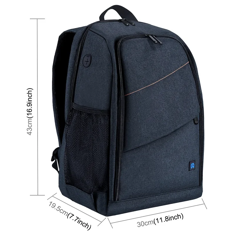 Вместительный водонепроницаемый рюкзак для камеры сумка фотографии с зарядным