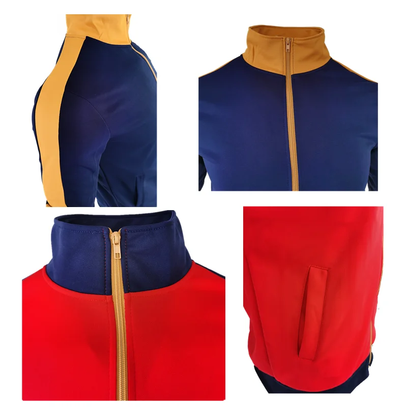 

New Men's Sportswear 2021 Men's Suit Sports Shirt + Sports Pants Tracksuit Zipper Stand Collar Sportswear Jogging Fitness Men's