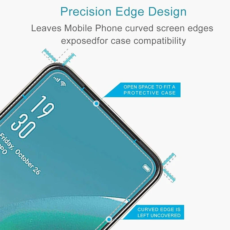 Защитное стекло закаленное для OPPO K5 K3 K1/F11/F9 Pro/F7/F5 Lite/F3 Plus/F1s/F1 | Мобильные телефоны и
