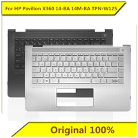 for hp pavilion x360 14 ba 14m ba tpn w125 c shell with keyboard shell new original for hp notebook