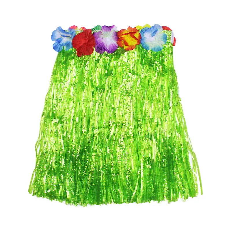 Женская юбка из Гавайских трав 40 см модный костюм для шоу детей и взрослых