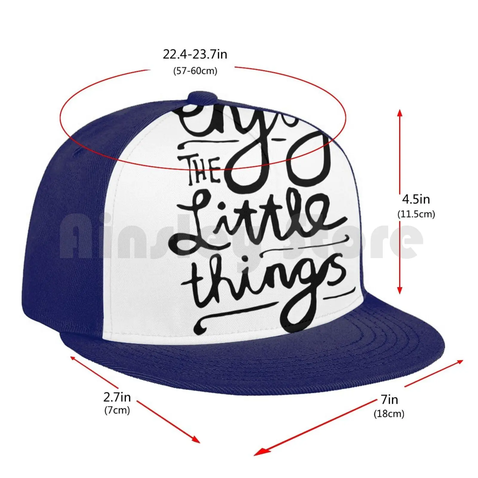 

Enjoy The Little Things Baseball Cap Diy Mesh Hip Hop Adjustable Enjoy The Little Things Inspiring Quote Happy Quote Happiness