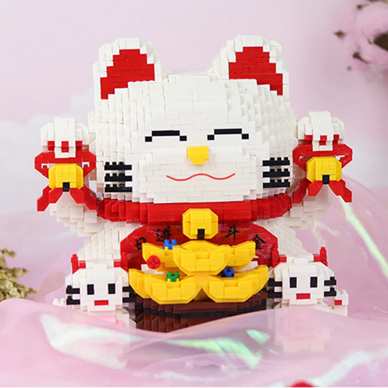 HC 9883 счастливая Фортуна кошка копилка коробка для денег животное модель