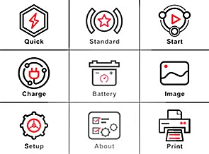 

JDiag BT300 12V/24V Battery Tester Quick Cranking and Charging Scanner 100 to 2000CCA Universal Car Diagnostic Tool