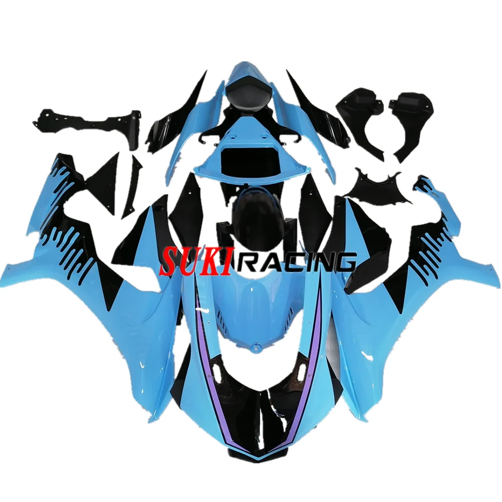 

For YZF - R1 2015 2016 2017 2018 2019 Fairing Kit Bodywork ABS Plastic for YZF R1 2015-2019（Glacier blue）