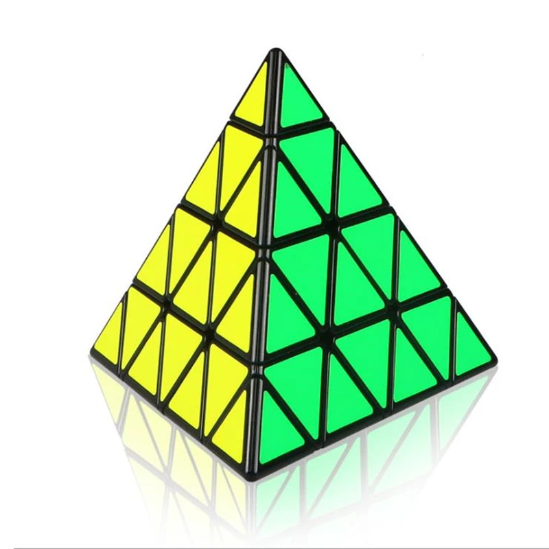 

Новинка QY Бесконечность куб MoFangGe 4x4x 4 треугольный Пирамида магический куб профессиональный пазл скоростные кубики для детей игрушки подаро...