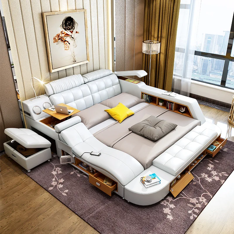 Элегантные комплекты для спальни в современном стиле с массажем и динамиком