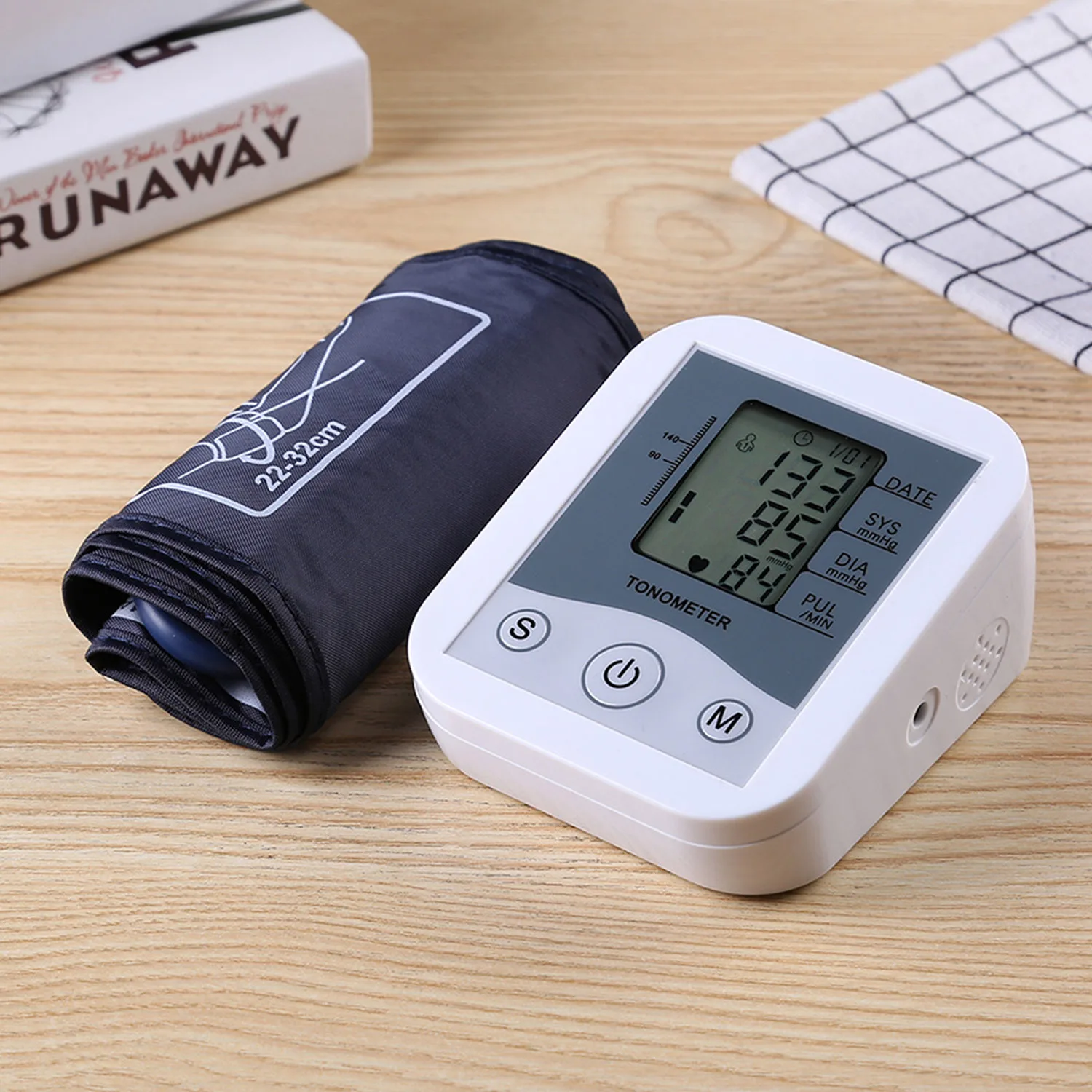 

Tonometer Arm Sphygmomanometer Blood Pressure Monitor Pulse Scanning Oscillometry Measuring for Measuring Pulse Rate