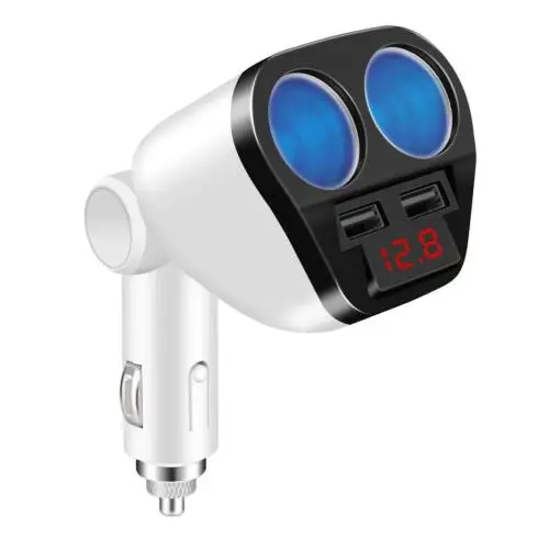 12 В/24 В 120 А автомобильное зарядное устройство с двумя USB Вт прикуриватель адаптер