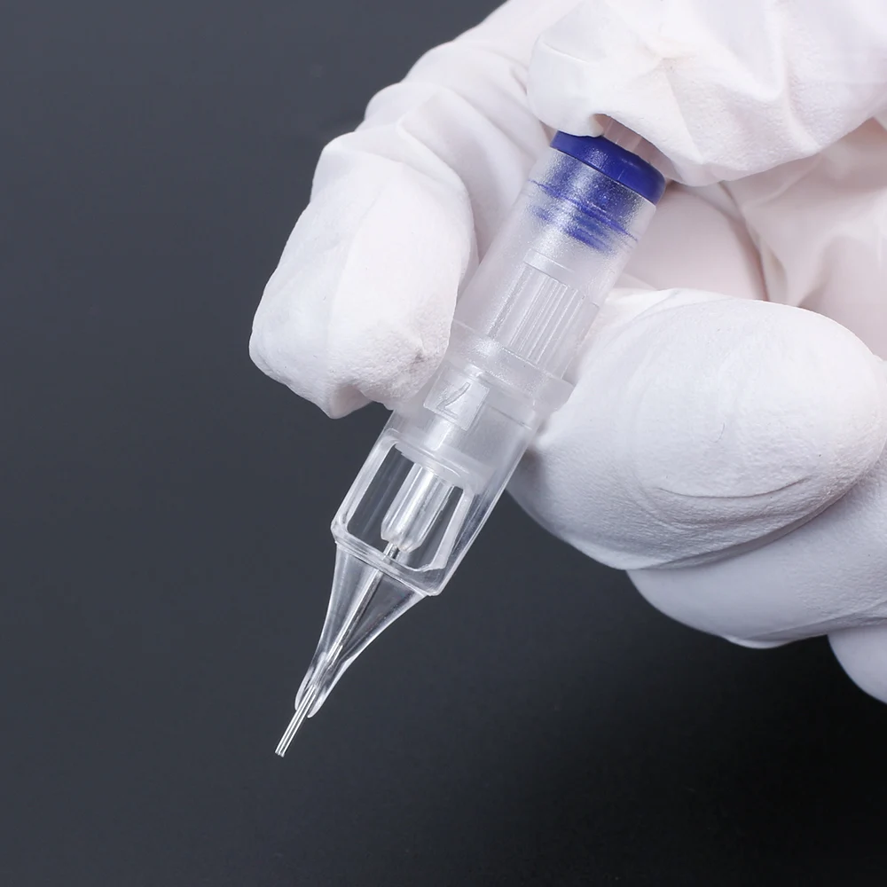 

10/20/50 pcs 1RL Disposable Sterile Tattoo Cartridge Needles Round Liner Tattoo Rotary Pen Supplies