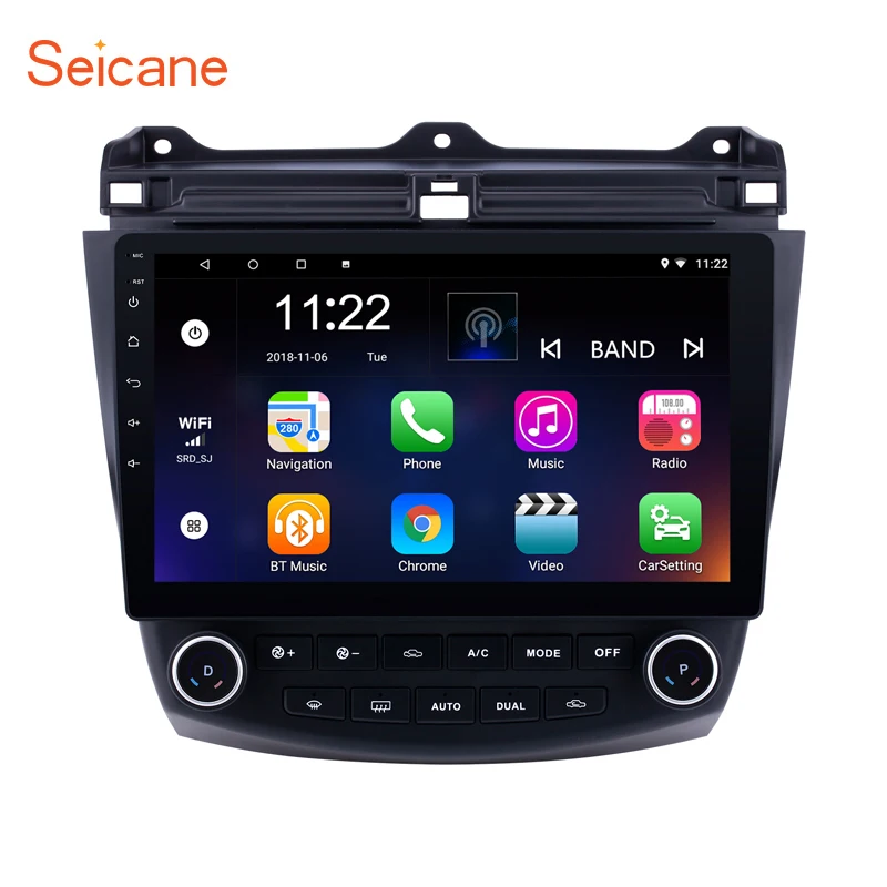 Seicane 10 1 дюймов Android 9 0 автомобильный радиоприемник с навигацией GPS стерео