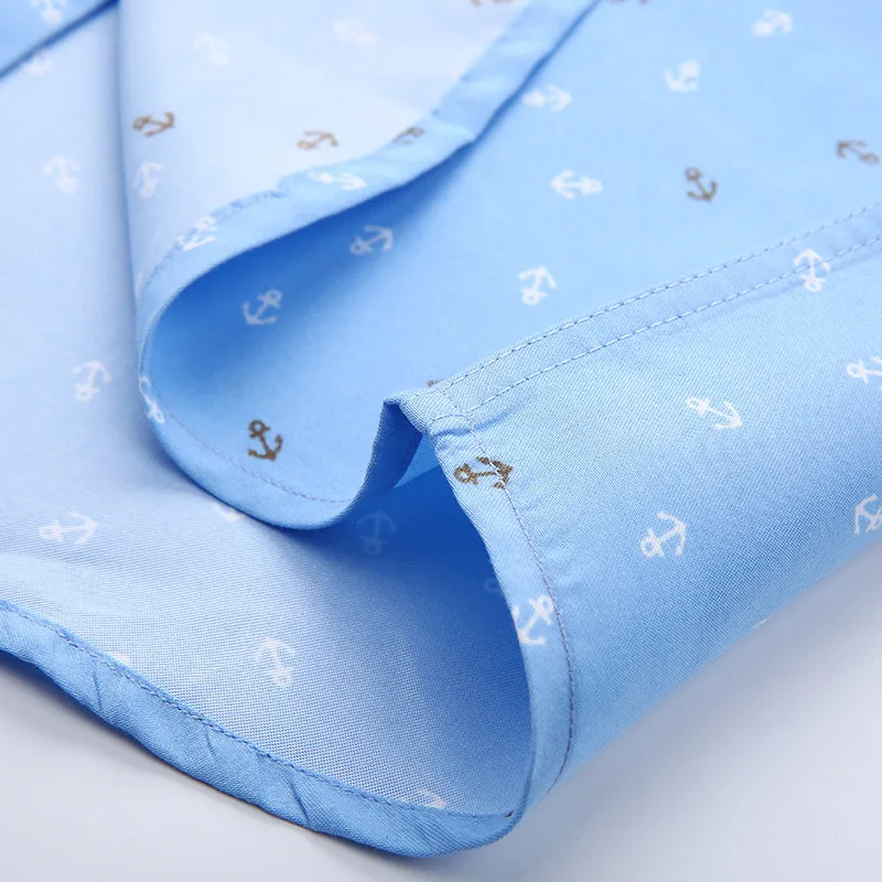 

Patchwork Collar floral men's casual shirt Fashion long sleeve Print slim fit soft pocket 4xl male dress shirt