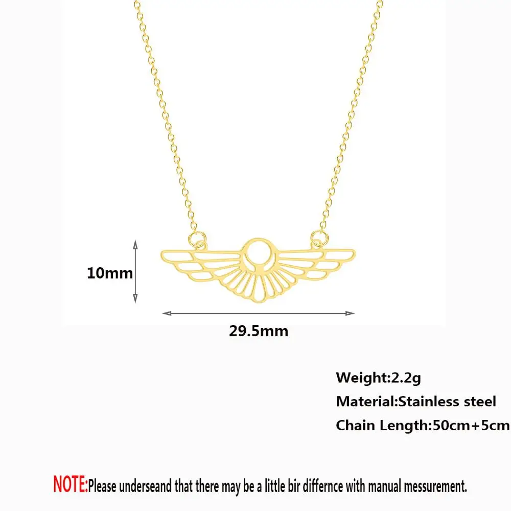Чандлер полые оригами крыло Чокер Заявление Ожерелье Женщины нержавеющие