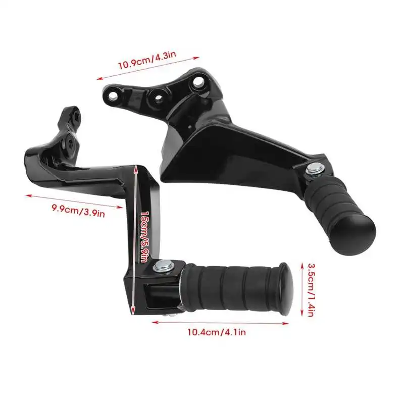 Мотоциклетные подножки Алюминиевые Подножки противоскользящие складные для