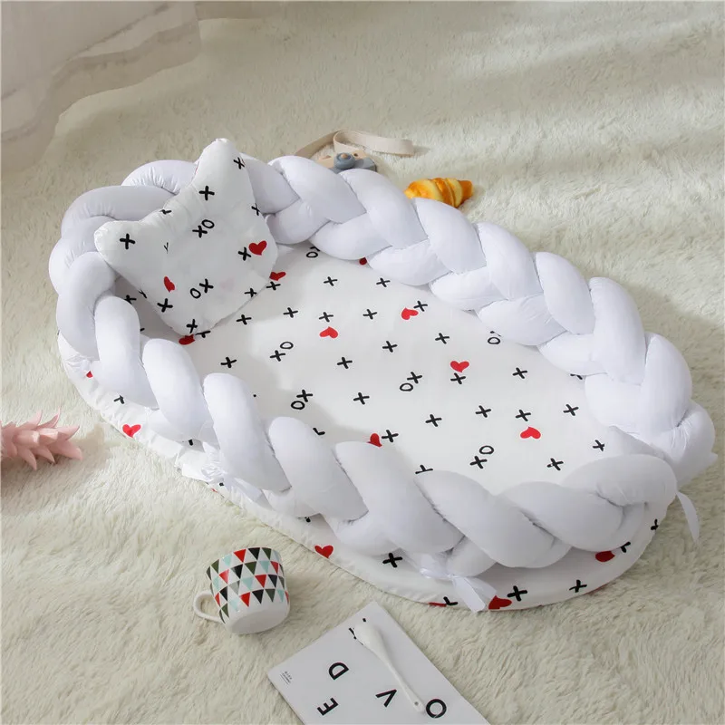 

Portable bed in bed multifunctional foldable bionic anti-pressure bb baby crib baby bed genuine baby beds baby crib