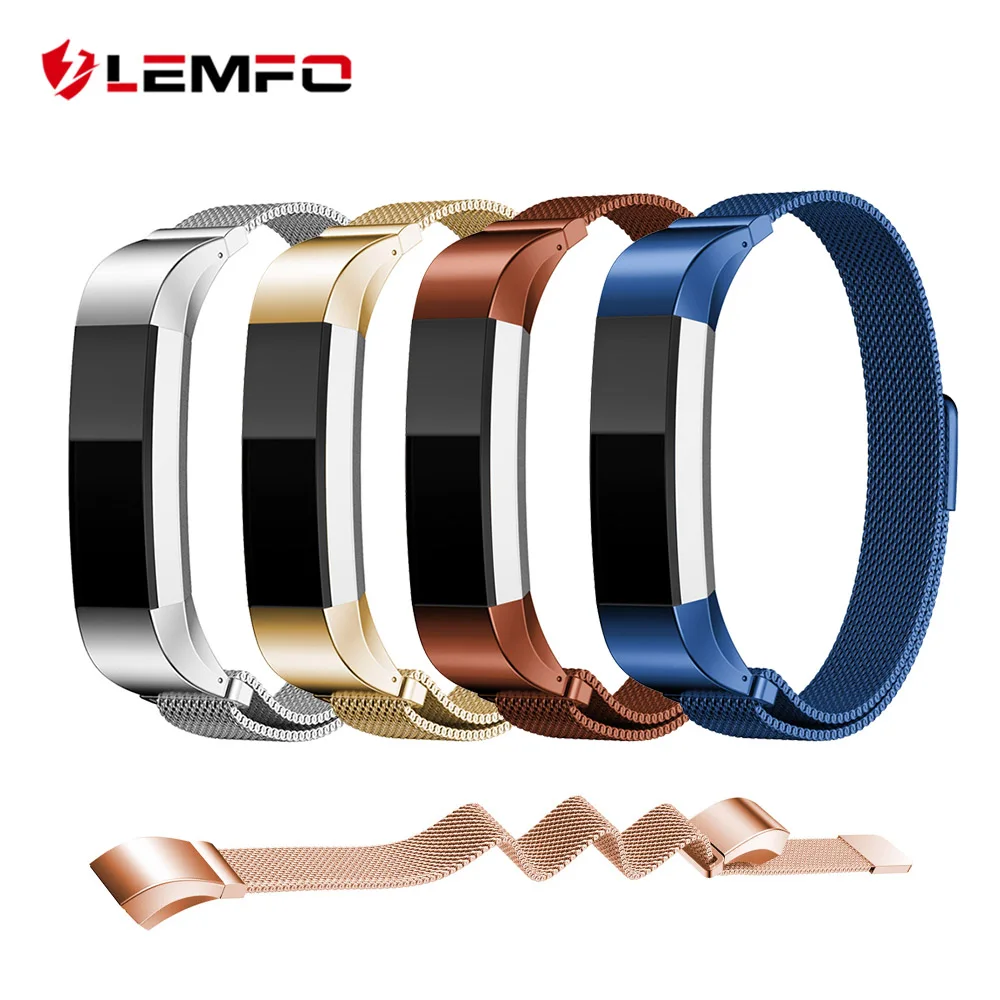 Milanese Metal Watch Band Strap Bracelet Replacement Magnetic Lock Mesh Stainless Steel for Fitbit Alta Ace Smart | Электроника