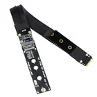 Удлинительный кабель R44SF  R24SF M.2 для NVMe SSD, карта твердотельного накопителя с поддержкой M2 для PCI Express 3,0 4,0 X4 PCI-E 32Gbps