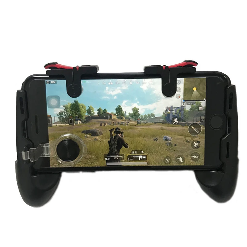 

PUBG Moible Controller Gamepad Free Fire L1 R1 Triggers PUGB Mobile Game Pad Grip L1R1 Joystick for iPhone Android Phone