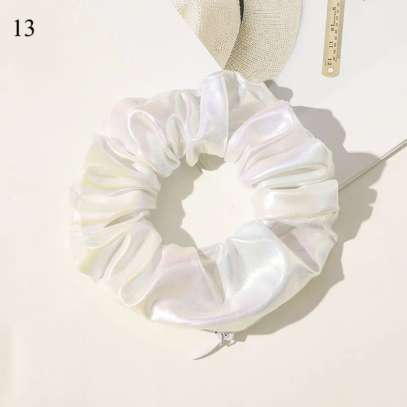 Женская резинка для волос на молнии с градиентным переходом цвета| |