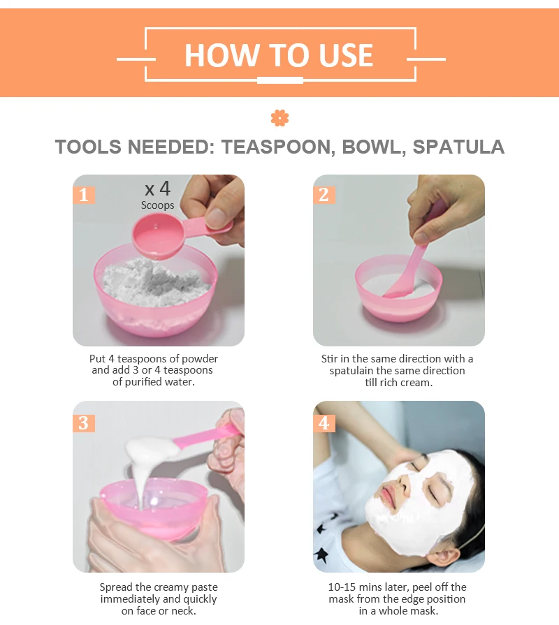 Органическая маска маття в порошке для сужения пор контроль жирности увлажнение