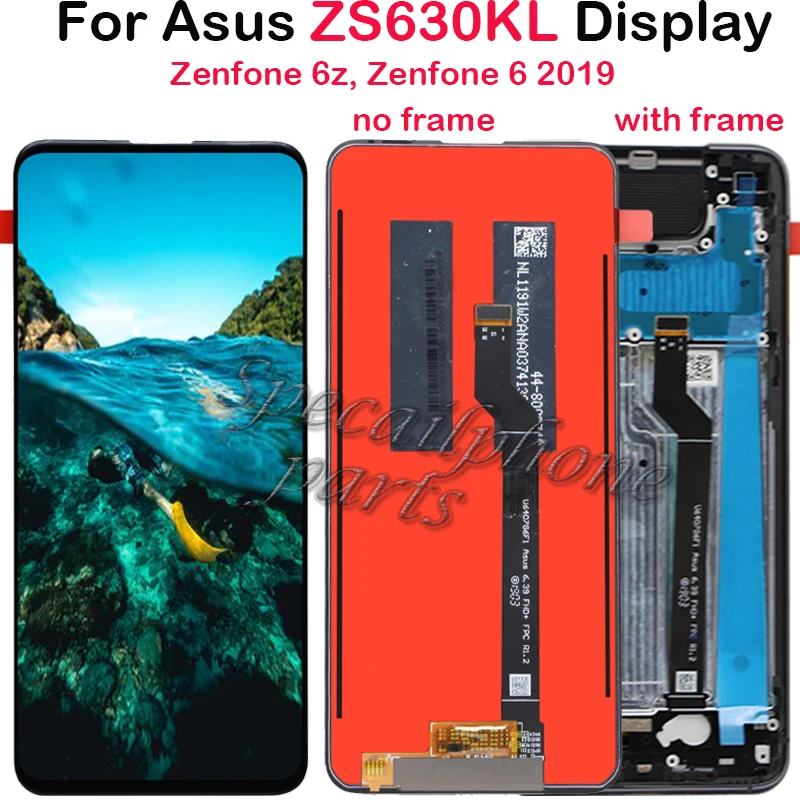 Новый оригинальный ЖК дисплей для ASUS Zenfone 6 ZS630KL с сенсорным экраном дигитайзер