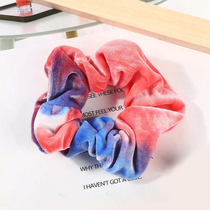 Женские эластичные резинки для волос мягкие бархатные резинка конского хвоста