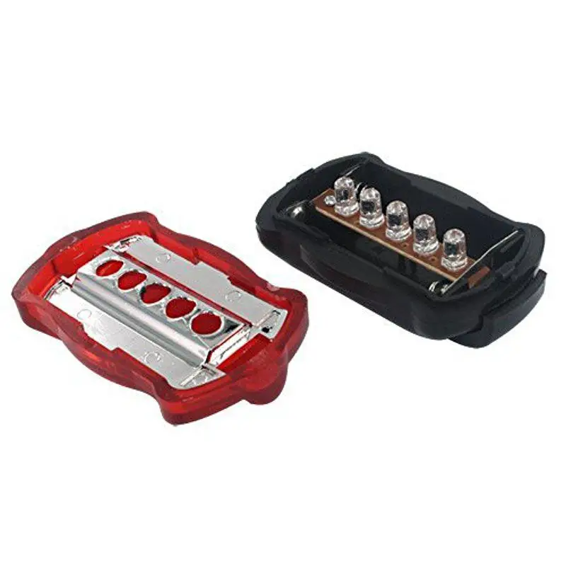 Kuulee Urparcel 5 светодиодный для велосипеда мопеда задний фонарь с 7 мигающий