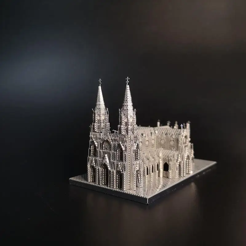 Модель Nanyuan 3d пазл для взрослых и детей металлическая сборка модель собора