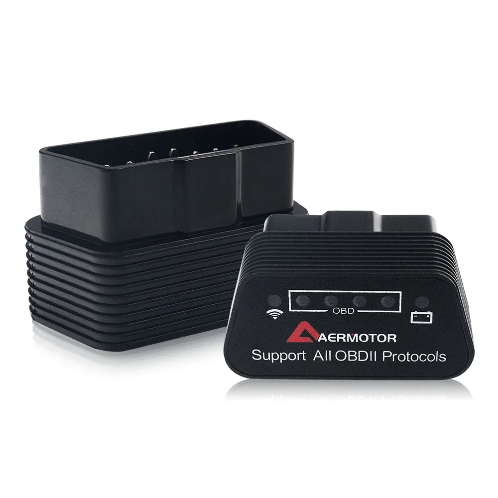 5 шт./лот ELM327 V1.5 PIC18F25K80 WI FI OBDII автомобиля диагностический инструмент ELM 327 FI/Wi Fi 1 OBD 2