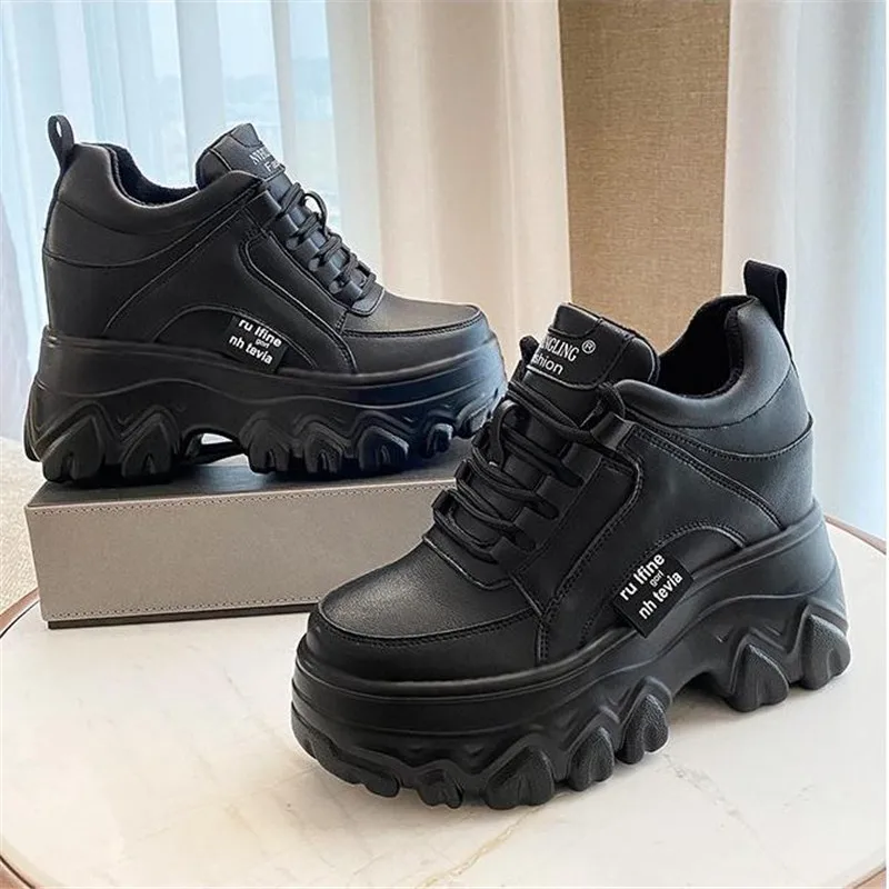 Женские зимние кроссовки на платформе теплые меховые плюшевые стельки ботильоны