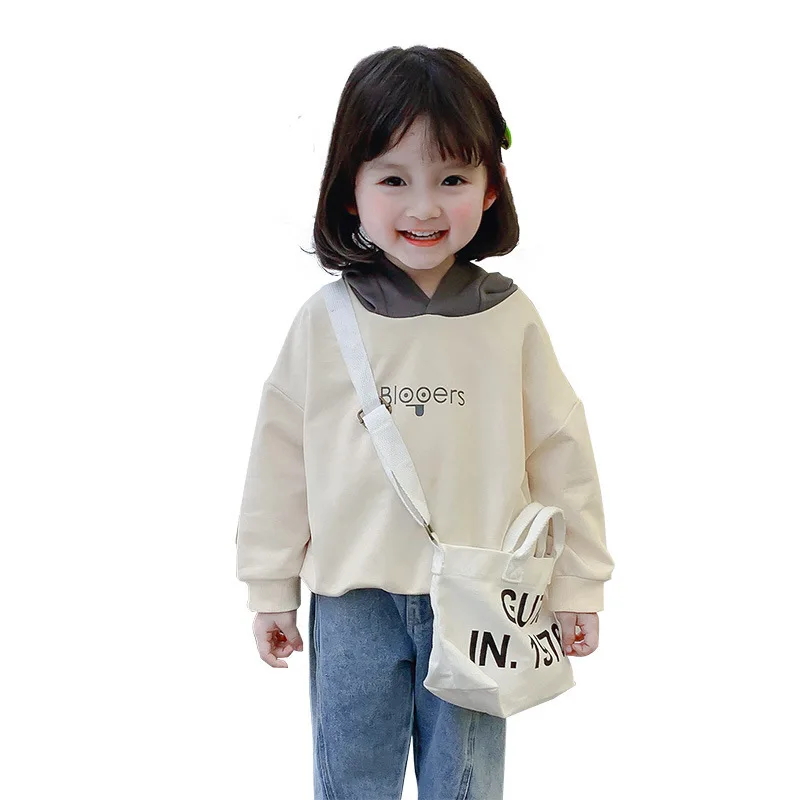 

Girls' Sweatshirts Baby's Kids Jacket 2021 Beautiful Spring Autumn Top Toddler Pullover Beach Long Sleeve Outdoor Cotton Childre
