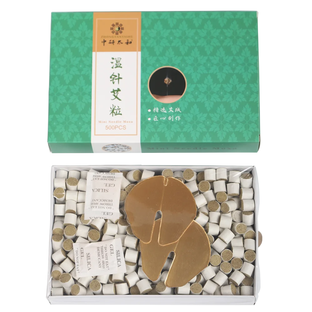 500 шт./корт. Высококачественные мини палочки мокса рулон прогревания Китайская