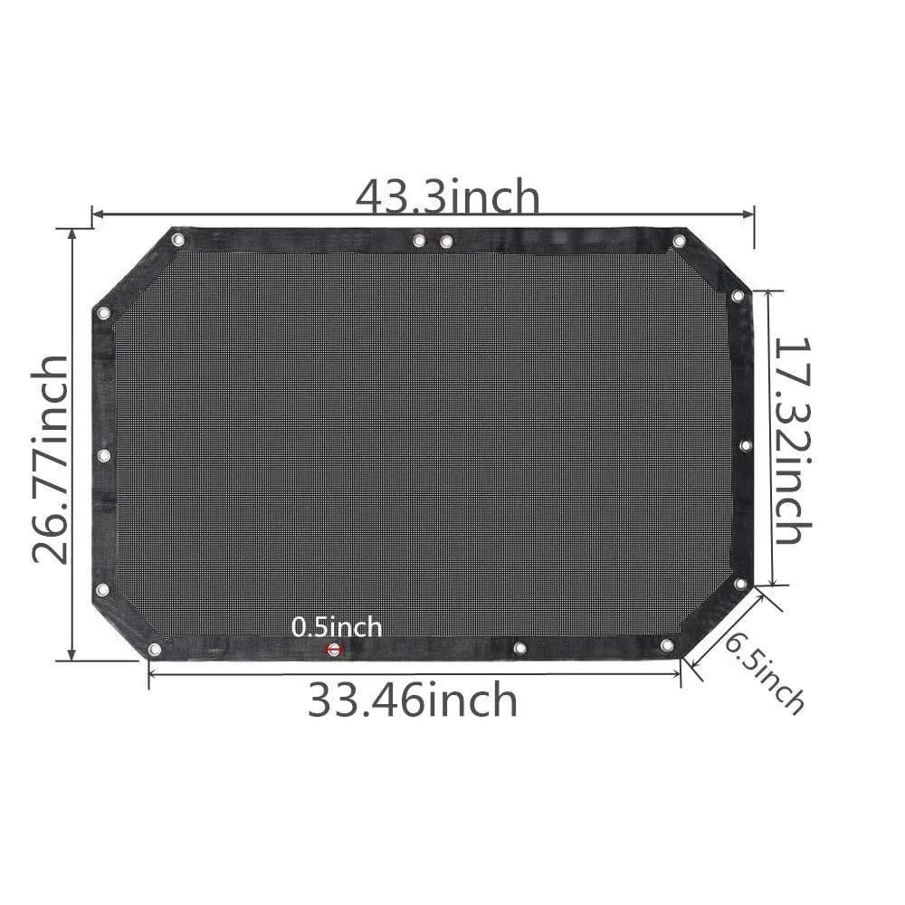 Sunshade верхняя крышка для 2007 2018 2 дверный Jeep Wrangler JK & неограниченное паутина тени oem