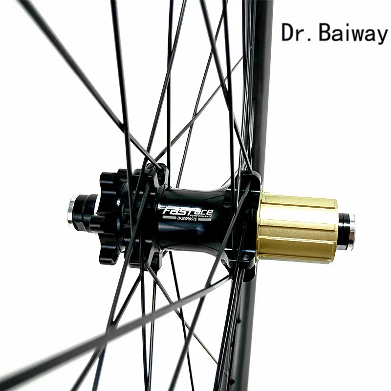 29er mtb колеса AM Углеродные велосипедные 34*30 мм симметричные бескамерные FASTace DA206