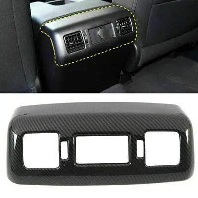 

Carbon Fiber Inner Armrest Rear Air Vent Cover Trim For Toyota Tundra 2014-2020