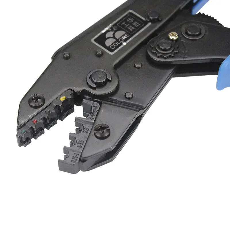 Crimping pliers HS-40J for plug/tube/insulation/non insulating/crimping cap/coaxial cable terminals kit 230mm clamp tools | Инструменты