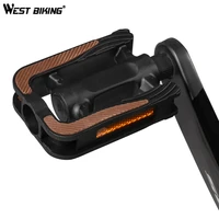 west biking mtb bike pedals ultralight anti slip road bicycle pedals bicycle accessories bearing reflective 916 cycling pedal