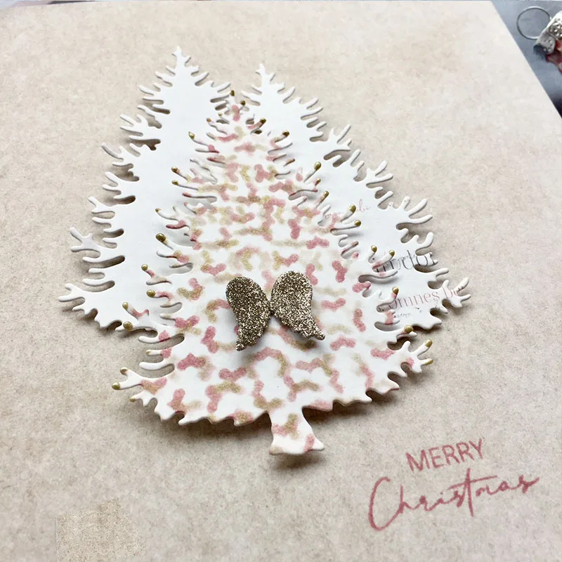 

Artistic Trees Metal Cutting Dies Delicate Trees For Christmas Decoration Die Cuts For Card Making DIY New 2019 Crafts Cards