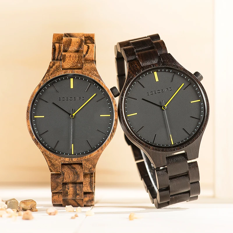 Часы BOBO BIRD Wood Relogio Masculin мужские часы Топ люксовый бренд кварцевые Простой стиль