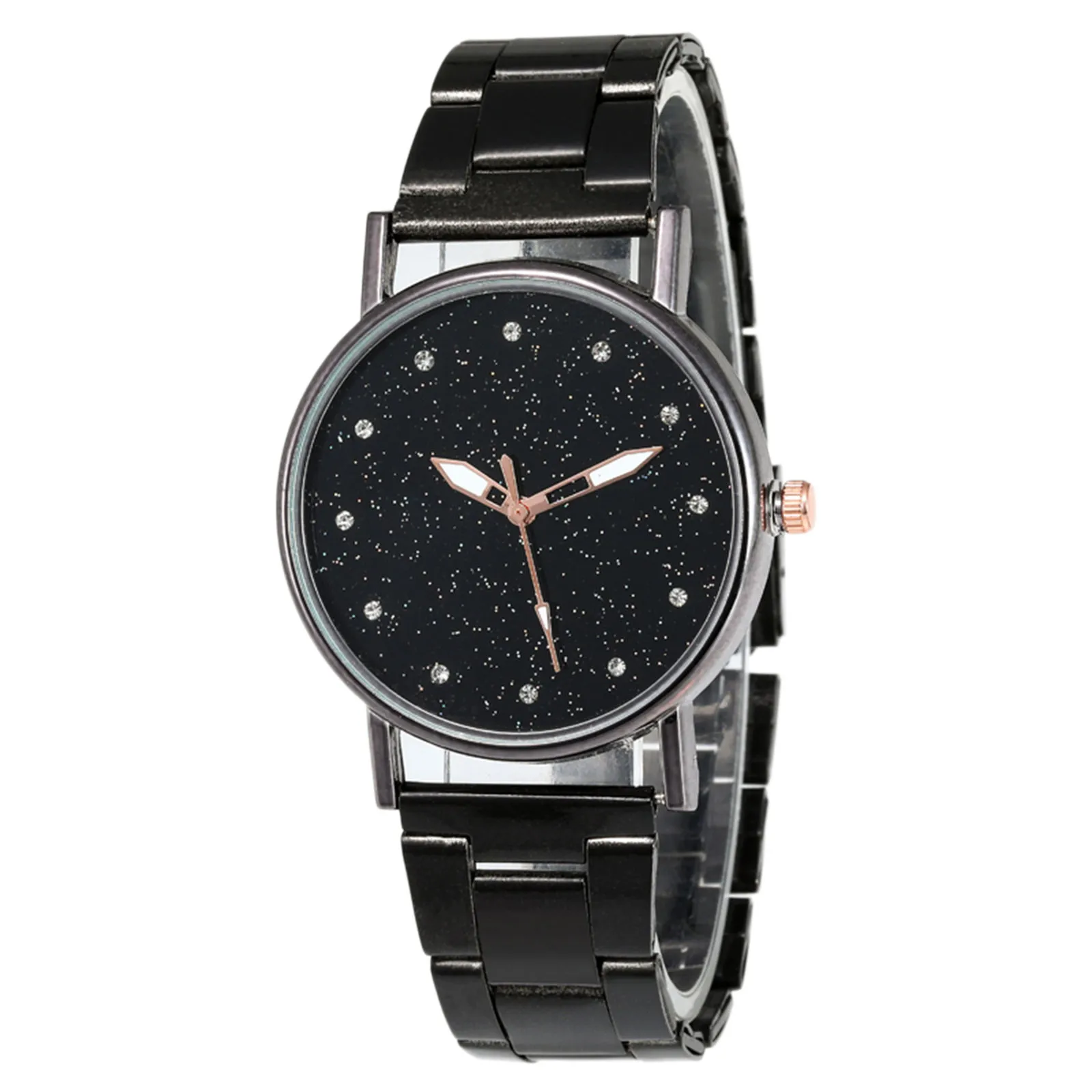 

Women's Watches Shiny Beautiful Multicolor Quartz Watch Ladies Casual Dial Stainless Steel Strap Wristwatch Gifts