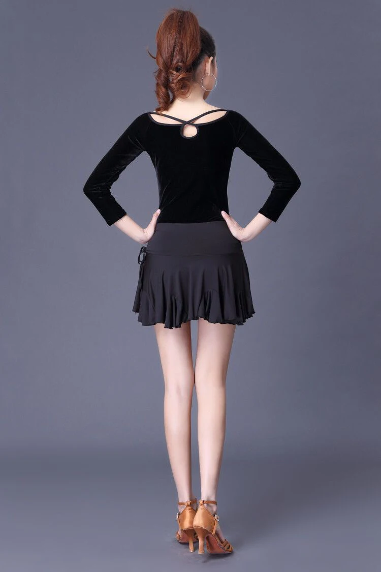 Женская юбка для латиноамериканских танцев сексуальная леопардовая женская